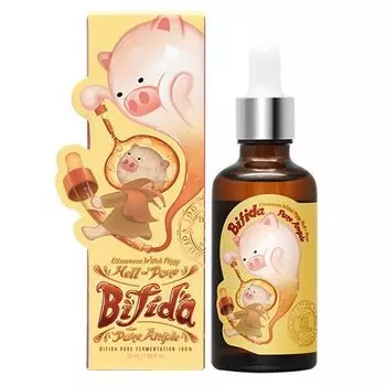 Сыворотка для лица ампульная, Elizavecca Witch Piggy Hell-Pore Bifida Pure Ample 50мл