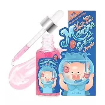 Сыворотка с морским коллагеном 95%, Elizavecca Hell-Pore Marine Collagen Ample 50мл