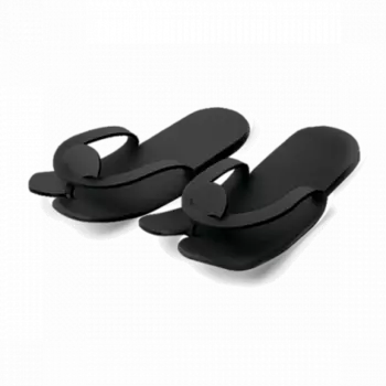 Тапочки вьетнамки, Пенопропилен стандарт Черный 5 мм 25 пар/уп