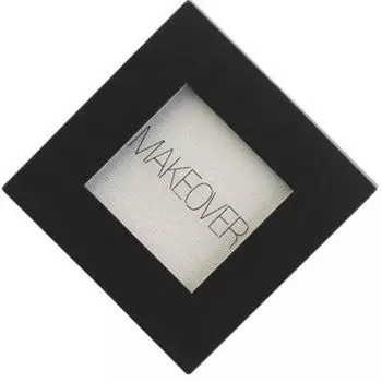 MAKEOVER, Single Eyeshdow, Тени для век, Matte White, 1,5 г