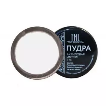 TNL, Акриловая пудра, №18, Белая, 8 г