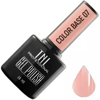TNL, Color base, Камуфлирующее базовое покрытие для гель-лака, №7, 10 мл