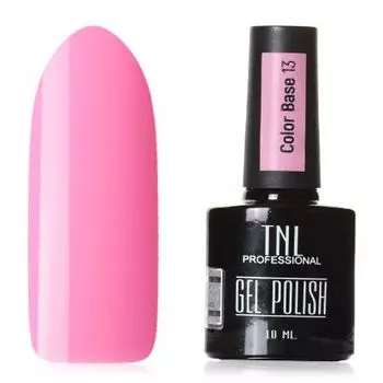 TNL, Color base, Камуфлирующее базовое покрытие для гель-лака, №13, 10 мл