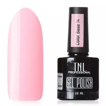 TNL, Color base, Камуфлирующее базовое покрытие для гель-лака, №14, 10 мл