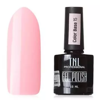 TNL, Color base, Камуфлирующее базовое покрытие для гель-лака, №15, 10 мл