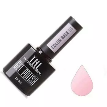 TNL, Color base, Камуфлирующее базовое покрытие для гель-лака, №3, 10 мл