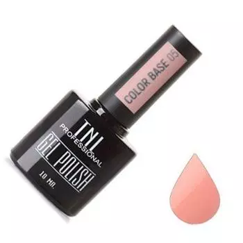 TNL, Color base, Камуфлирующее базовое покрытие для гель-лака, №5, 10 мл