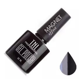 Tnl, magnet effect, гель-лак кошачий глаз, №28, темно-синий, 10 мл