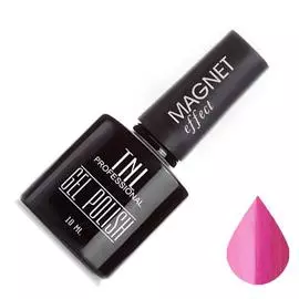 Tnl, magnet effect, гель-лак кошачий глаз, №07, розовый, 10 мл