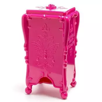 TNL, Пластиковый контейнер для безворсовых салфеток, малиновый