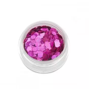 TNL, Шестигранники, кошачий глаз, Розовые, №1