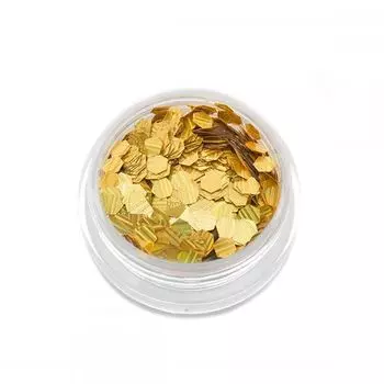 TNL, Шестигранники, кошачий глаз, Золото, №1