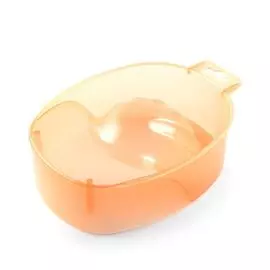 Tnl ванночка для маникюра (прозрачно-оранжевая