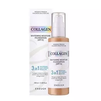 Тональная основа Коллаген 3 в 1 тон №13, Enough Collagen 3in1 Foundation №13 100мл