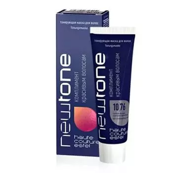 Тонирующая маска для волос Estel NEWTONE 10/76 Светлый блондин коричнево-фиолетовый 60 мл