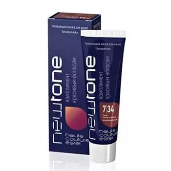 Тонирующая маска для волос Estel NEWTONE 7/34 Русый золотисто-медный 60 мл.