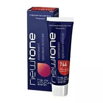 Тонирующая маска для волос Estel NEWTONE 7/44Русый медный интенсивный 60 мл.