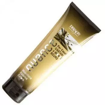 Тонирующая маска для волос оттенок шоколад Nuance-mask reviving color, Dikson, 250 мл