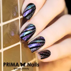 трафарет для дизайна ногтей primanails, лучи солнца