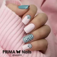 трафарет для дизайна ногтей primanails, япония