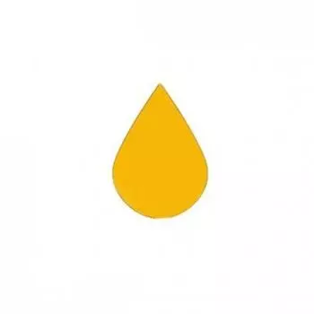 Van Pure, Краска для художественной росписи ногтей, 024, Желтая темная, 12 мл