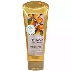 Welcos, confume argan gold treatment, маска для волос, 200 г