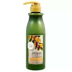 Welcos, confume argan treatment smoothing hair essence, эссенция для волос с аргановым маслом, 500 мл