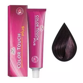 Wella Color Touch Plus - Краска для волос 33/06 (темно-коричневый натур. фиолетовый) 60 м