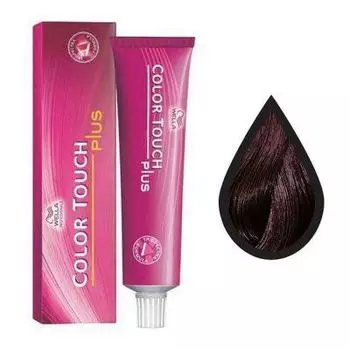 Wella Color Touch Plus - Краска для волос 44/05 (средне-коричневый натур. махагон) 60 мл
