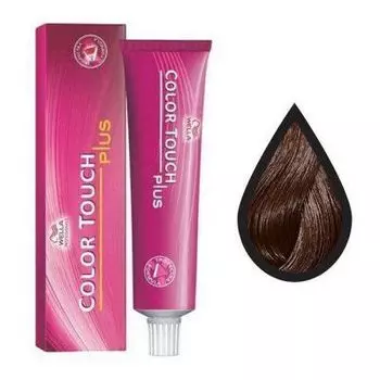 Wella Color Touch Plus - Краска для волос 55/03 (светло-коричневый натур. золотистый) 60