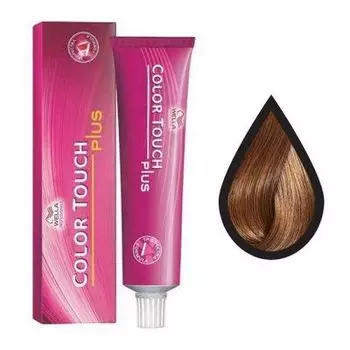 Wella Color Touch Plus - Краска для волос 77/07 (средний блондин натур. коричневый) 60 мл