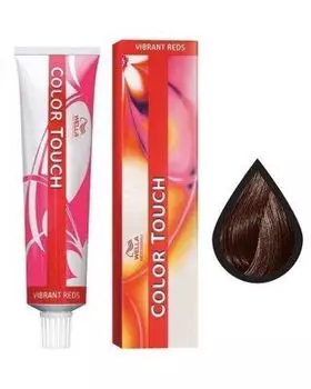 Wella Color Touch Vibrant Reds - Краска для волос 5/4 (Каштан) 60 мл