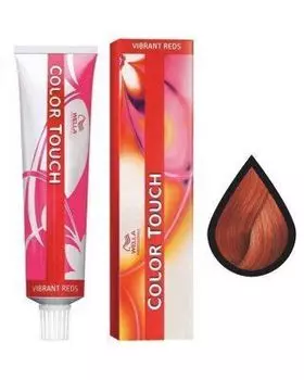 Wella Color Touch Vibrant Reds р5 - Краска для волос 7/43 (красный тициан) 60 мл