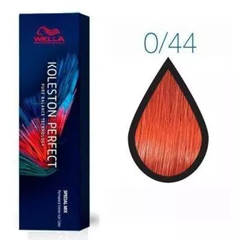 Wella KOLESTON PERFECT 0/44 красный интенсивный 60мл (Стойкая крем-краска)