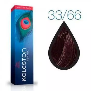 Wella KOLESTON PERFECT 33/66 королева ночи 60мл (Стойкая крем-краска)