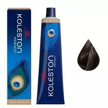 Wella KOLESTON PERFECT 4/0 коричневый натуральный 60мл (Стойкая крем-краска)