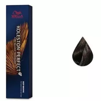 Wella KOLESTON PERFECT 4/71 тирамису 60мл (Стойкая крем-краска)