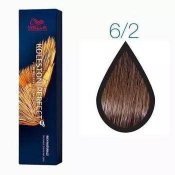 Wella KOLESTON PERFECT 6/2 калифорнийская секвойя 60мл (Стойкая крем-краска)