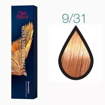 Wella KOLESTON PERFECT 9/31 бари 60мл (Стойкая крем-краска)