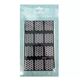 виниловые трафареты для маникюра hollow sticker jv204