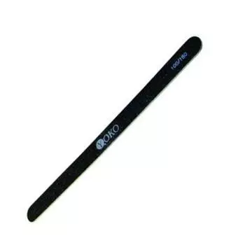 Yoko, Пилка на деревянной основе, черная, в упаковке, 100/180