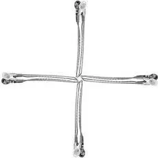 зажимы металлические 6шт eurostil 804