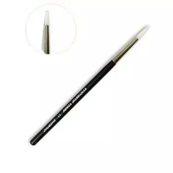 Живопись, Кисть художественная, круглая, синтетика белая, №11