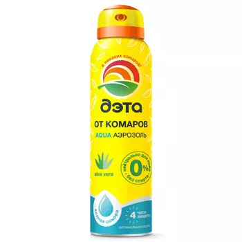 аэрозоль ДЭТА Aqua от комаров 150мл