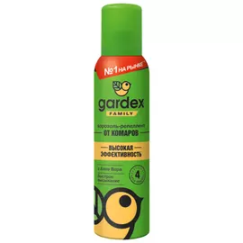 аэрозоль GARDEX Family комаров с алое 150мл