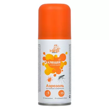 аэрозоль HELP от клещей и комаров 75мл