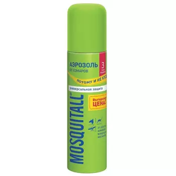 аэрозоль MOSQUITALL Универсальная защита от комаров 150мл