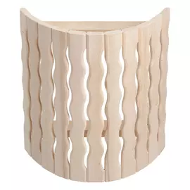 абажур для светильника угловой Волна, 27х10,5х30,5 см, липа