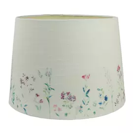 абажур LAMPLANDIA Linen ivory with digital print 1х40Вт Е14/Е27 текстиль белый