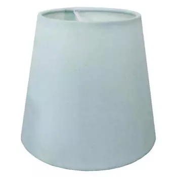 абажур LAMPLANDIA Valley Clip 40Вт текстиль голубой